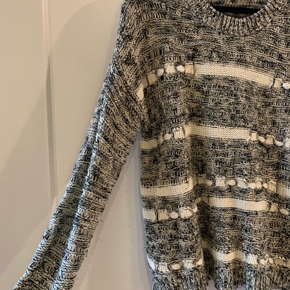 Knot Sisters Abstract Knit Sweater - Picture 3 of 4